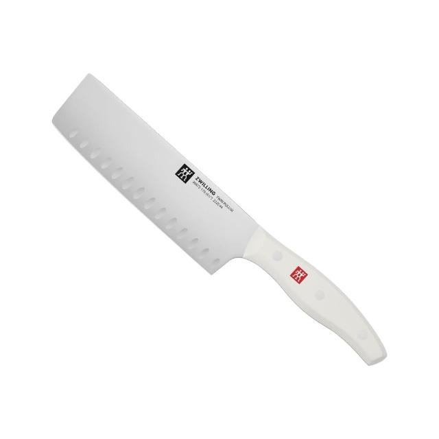 【ZWILLING 德國雙人】TWIN POLLUX WHITE中式片刀/廚刀17cm(德國雙人牌集團官方直營)
