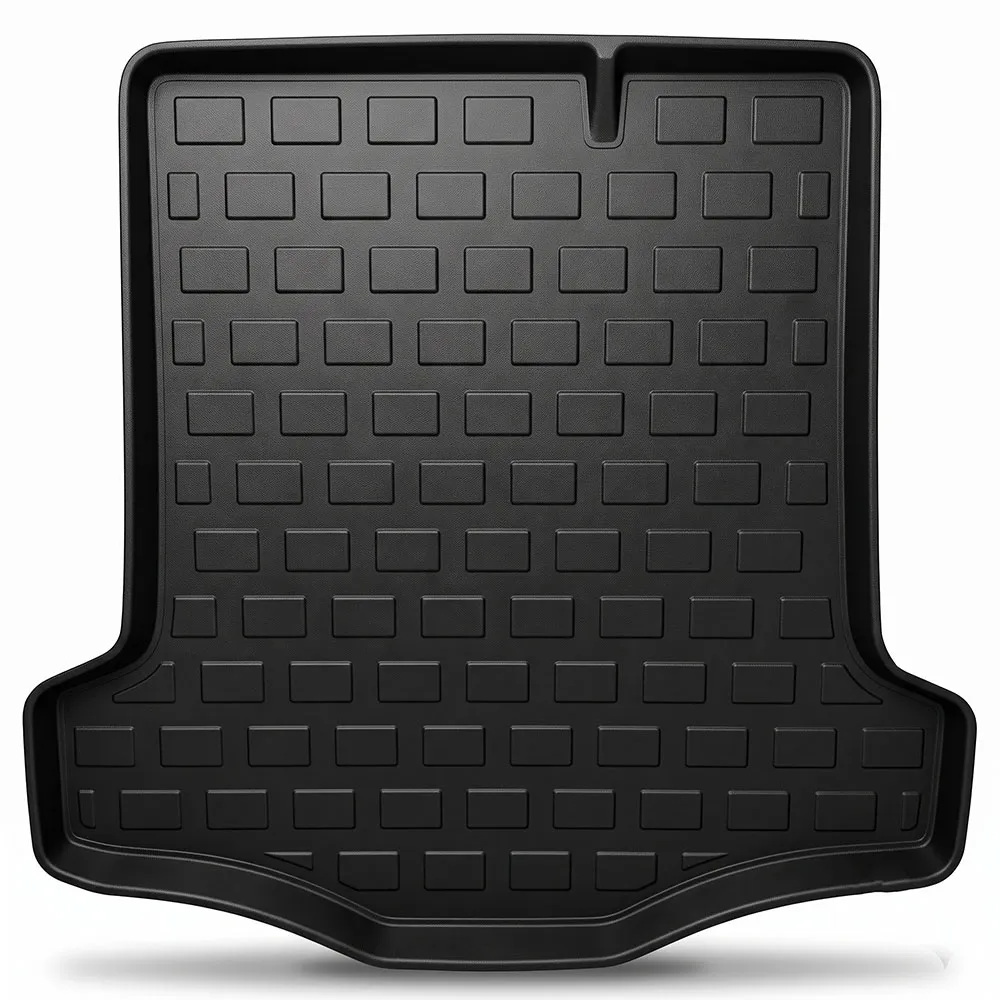e系列汽車用品 FORD福特 2005-2012年FOCUS 4門 後廂 行李廂墊 尾廂墊 汽車防水托盤 後廂墊 防水墊