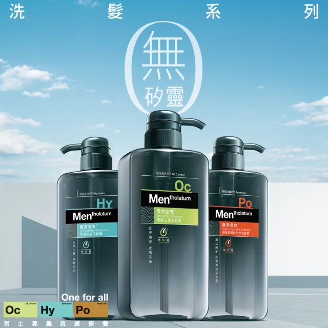 【曼秀雷敦】男士洗髮精 2入組(4款任選 咖啡因頭皮活力/抗屑冰涼/健髮去油/頭皮去味)