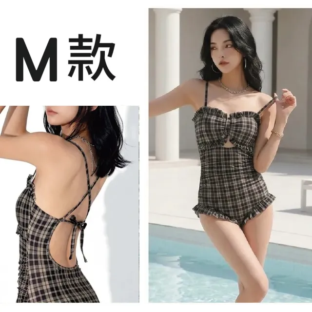 【SeasonsBikini 】流行熱賣女泳裝短袖泳裝遮肉泳裝-組合-大尺碼(短袖女泳裝兩件式泳裝連身顯瘦遮肉美背)
