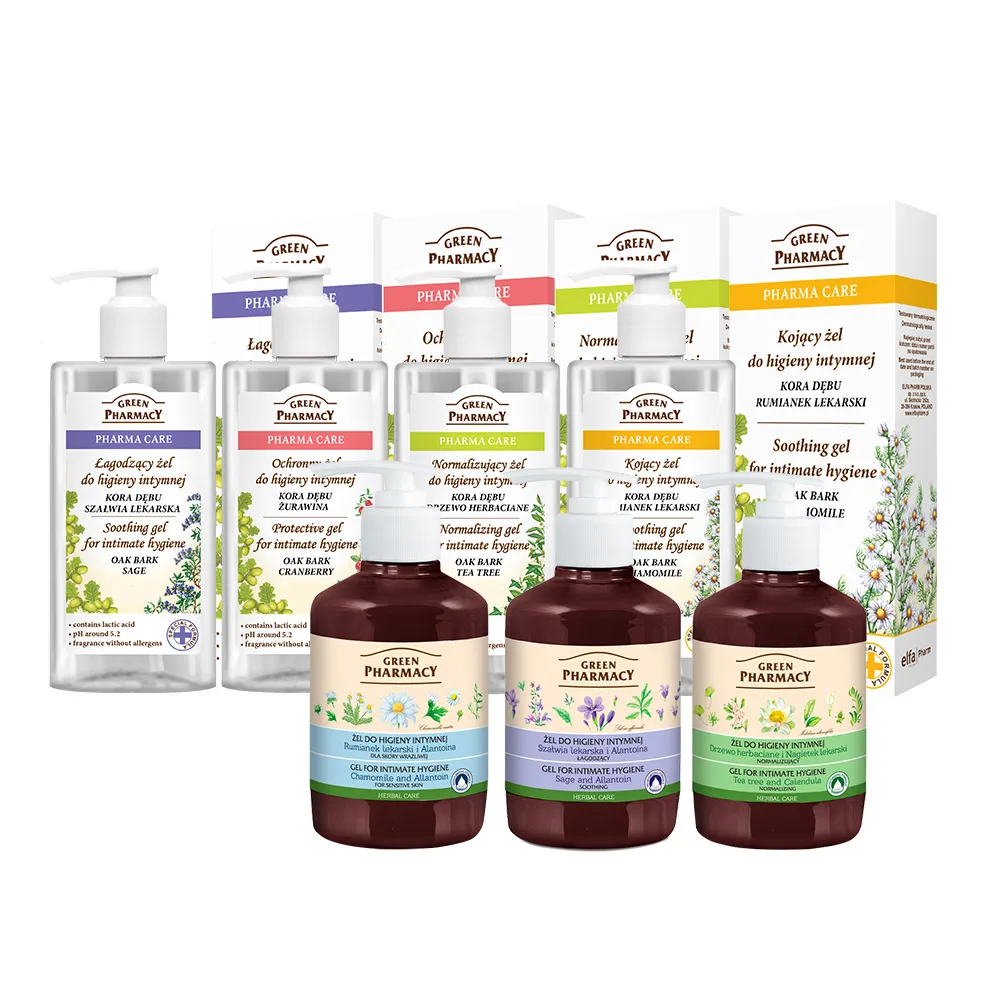 【GREEN PHARMACY 草本肌曜】經典私密潔膚露300ml&370ml(7款-清新/水嫩/自然香氣/孕期可用)