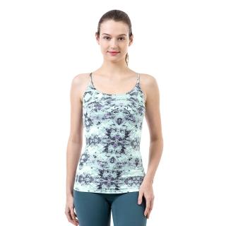 【NAMASTE】Sue 簡約圓領瑜珈服 - 凝綠