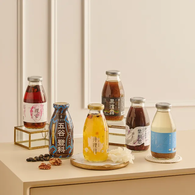 【谷溜谷溜】中秋送禮首選 珍愛五行6入綜合禮盒295ml*12瓶(禮盒/中秋禮盒/春節禮盒)