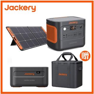 【Jackery】1000 Plus 2529Wh不斷電儲能戶外電源太陽能組(先創公司貨)