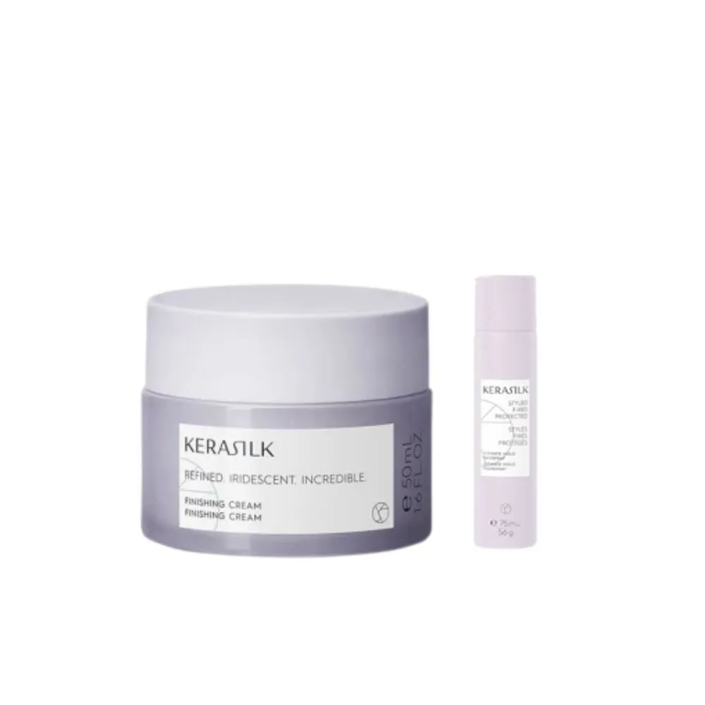 【KERASILK】質順定妝造型髮乳50ml☆絲馭洸髮妝造型系列(所有髮性及髮質適用/抗潮定型/造型送禮)
