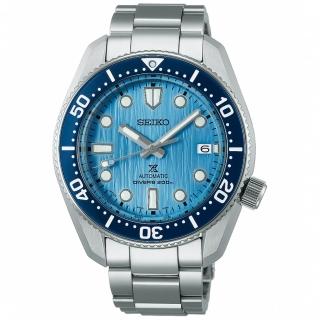 【SEIKO 精工】PROSPEX 極地冰川愛海洋 200米潛水機械錶/42mm 父親節(6R35-01E0U SPB299J1)