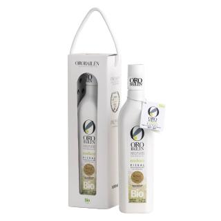 【Oro Bailen 皇嘉】有機100%冷壓初榨橄欖油 500ml 限量禮盒組(歐盟&台灣有機雙驗證 有機生飲等級)