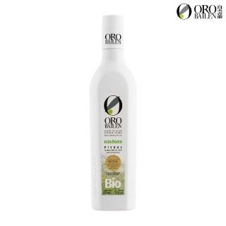 【Oro Bailen 皇嘉】有機100%特級冷壓初榨橄欖油 500ml(生飲首選/低油酸/多國大獎)