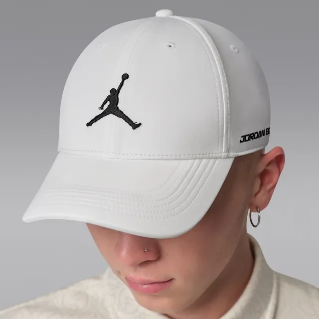 【NIKE 耐吉】運動帽 男女 U J DF CLUB CAP S AB GOLF 運動 休閒 白色 (IM4515100)