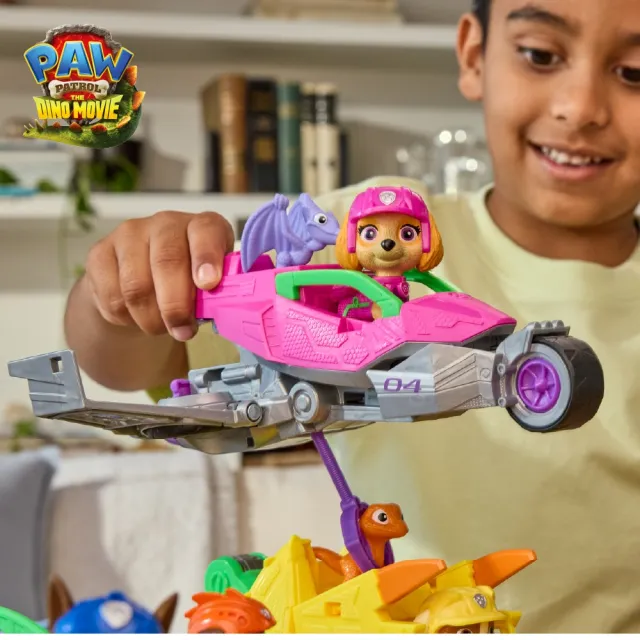 【paw patrol 汪汪隊立大功】電影版3 恐龍車輛