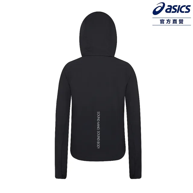 【asics 亞瑟士】涼感平織外套 女款 亞洲版 訓練外套 2032D693-001
