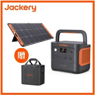 【Jackery】1000 Plus 1264Wh不斷電儲能戶外電源豪華組(先創公司貨)