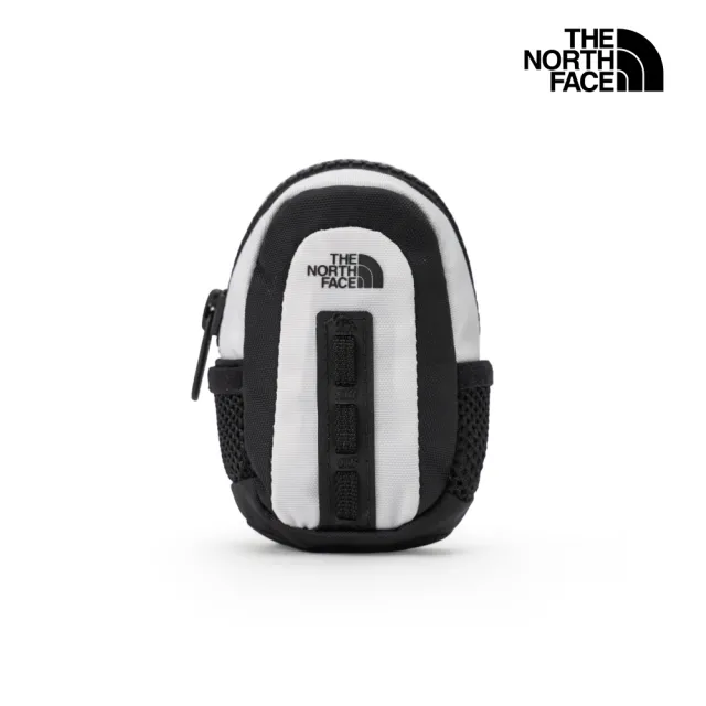 【The North Face】北面男女款白色經典Hot Shot迷你配件包｜8NR2FN4