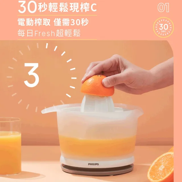 【Philips 飛利浦】榨汁機_HR2738