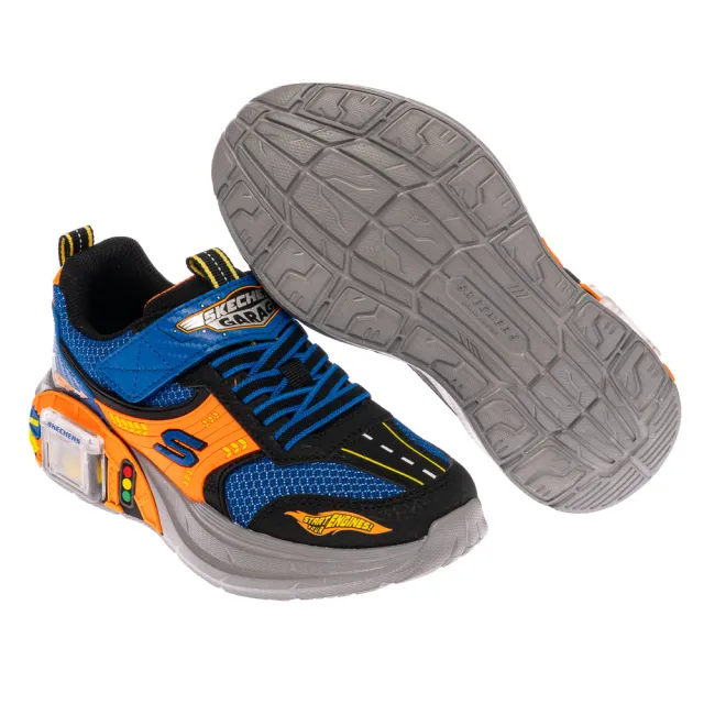 【SKECHERS】男童系列 男童鞋 運動鞋 SKECHERS GARAGE 車庫汽車 (402150LBBOR)