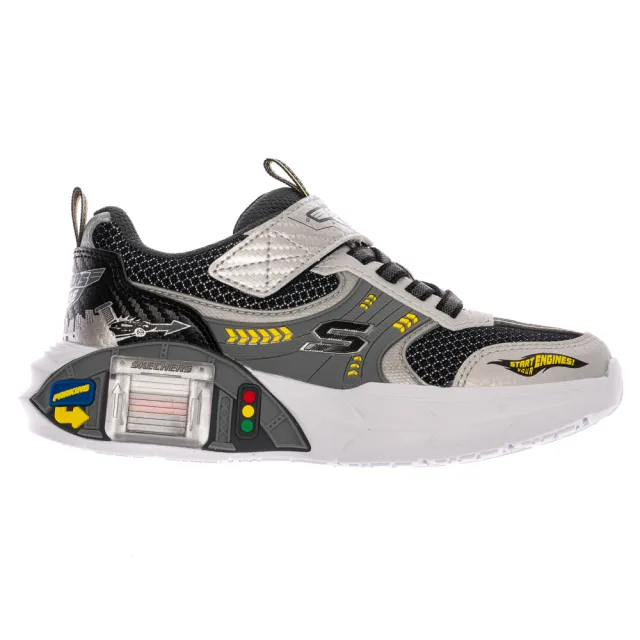 【SKECHERS】男童系列 男童鞋 運動鞋 SKECHERS GARAGE 車庫汽車 (402150LSLBK)