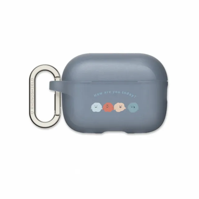 【RHINOSHIELD 犀牛盾】AirPods Pro 3/Pro 2/Pro/第5/4代耳機保護殼/手牽手一起走(方坊 Square Studio)