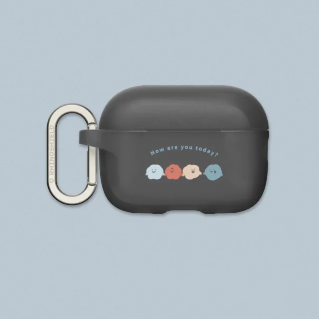 【RHINOSHIELD 犀牛盾】AirPods Pro 3/Pro 2/Pro/第5/4代耳機保護殼/手牽手一起走(方坊 Square Studio)