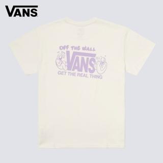 【VANS】官方旗艦 Vintage GFX 女款米白色短袖T恤
