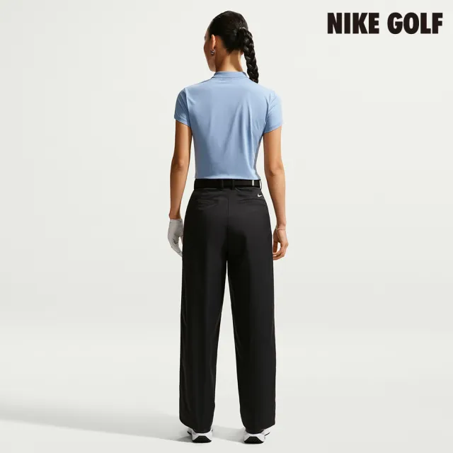 【NIKE GOLF】NikeCourt Slam 女款 Dri-FIT 短袖有領衫 藍色(IH3202-486)