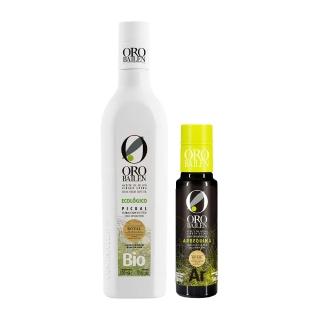 【Oro Bailen 皇嘉】有機100%冷壓初榨橄欖油 500ml+100ml(生飲首選/低油酸/多國大獎)