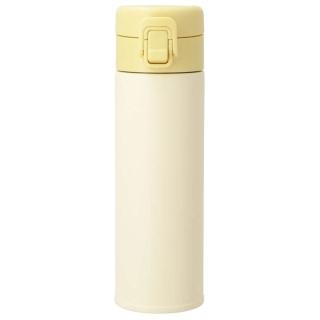 【NITORI 宜得利家居】(DECO HOME商品)不鏽鋼按壓保溫杯 490ML WB07 YE(DH)