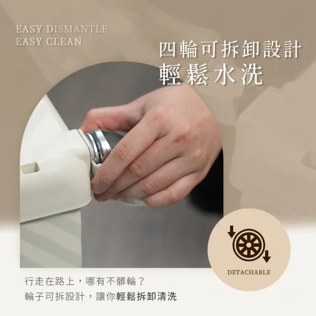 【Arlink】75L萬向直排輪折疊收納手推車TL58(購物車/手推車/買菜車/摺疊購物車/露營車)