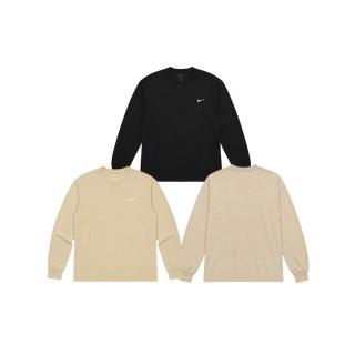 【NIKE 耐吉】NRG MIUSA LS Tee 美製長袖上衣 黑/卡其 DN1574