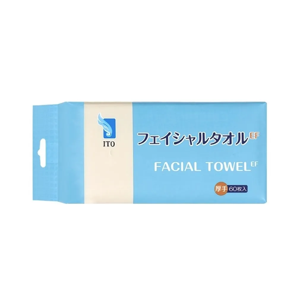 【ITO】EF紋 懸掛抽取洗臉巾(60抽)