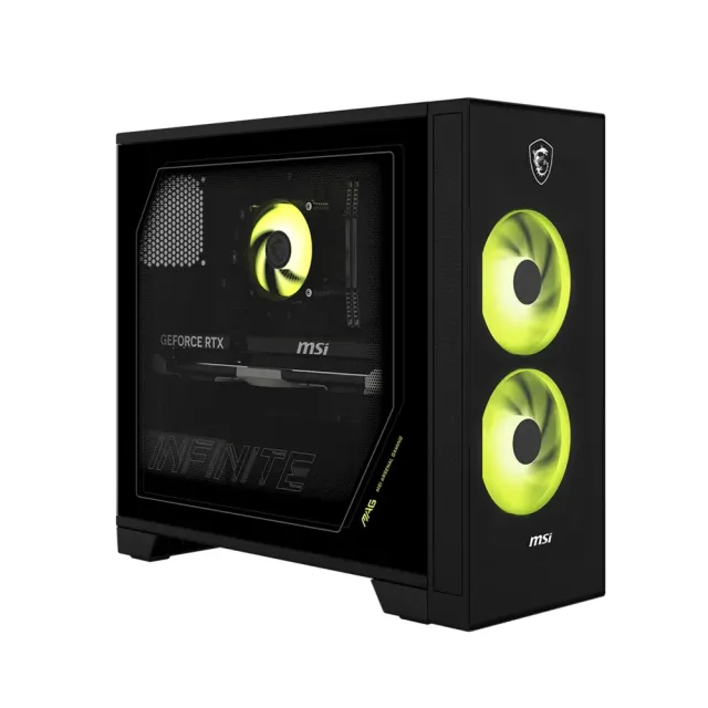 【MSI 微星】Ultra 7-265F RTX5060Ti-16G 電競電腦(MAG Infinite S AI 2-015TW/16G/1TB SSD/W11H)