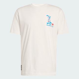 【adidas 愛迪達】Mascot Tee Str 男 T恤 白 2026 年 FIFA 世界盃(KB6216)