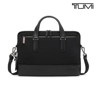 【TUMI】Harrison Sycamore 14 吋筆電商務纖薄公事包 - 午夜黑