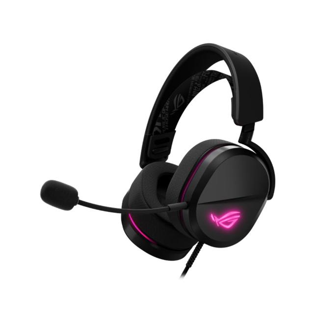 【ASUS 華碩】ROG Pelta Core 電競有線耳機 (黑色)