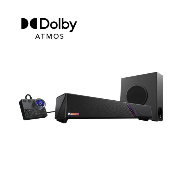 【ASUS 華碩】ROG Gjallar Gaming Soundbar 電競喇叭