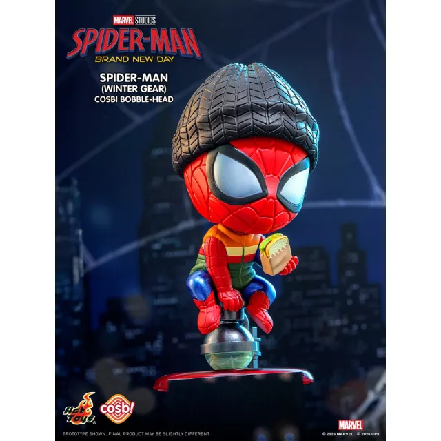 【Beast Kingdom 野獸國】蜘蛛人：重生日 Q版公仔 盲盒單入｜HOT TOYS CBX362
