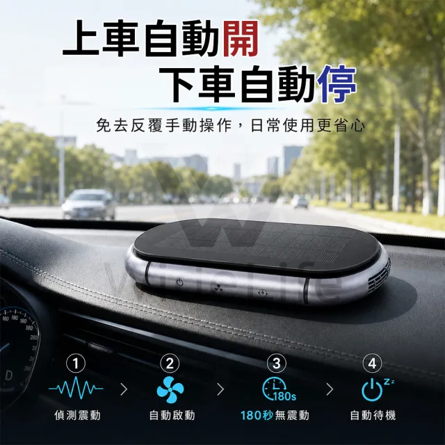 【Widelife 廣字號】光能空氣清淨機(車用空氣清淨機｜負離子空氣清淨機｜空氣淨化器｜家用)