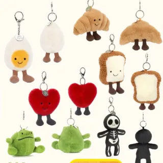 【JELLYCAT】英國限定 Jellycat 吊飾 鑰匙圈 鑰匙扣 玩偶吊飾 掛飾 包包掛件
