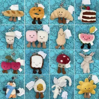 【JELLYCAT】英國限定 Jellycat 吊飾 鑰匙圈 鑰匙扣 玩偶吊飾 掛飾 包包掛件