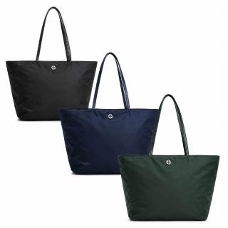 【TORY BURCH】NYLON輕量尼龍金屬logo肩背托特包(多款任選)