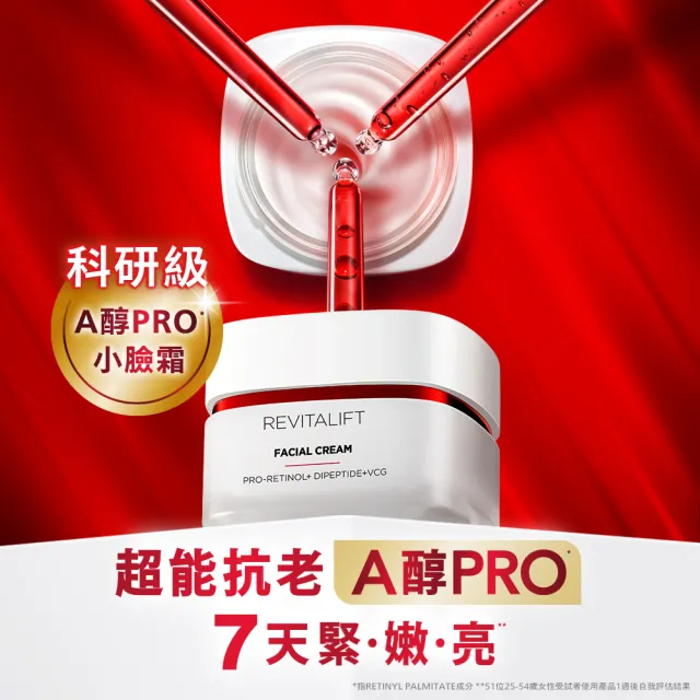 【L’OREAL Paris 巴黎萊雅】活力緊緻專研抗皺修護乳霜/晚霜_50ml