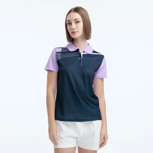 【PAUL SAILING】吸濕排汗短袖POLO衫-女款