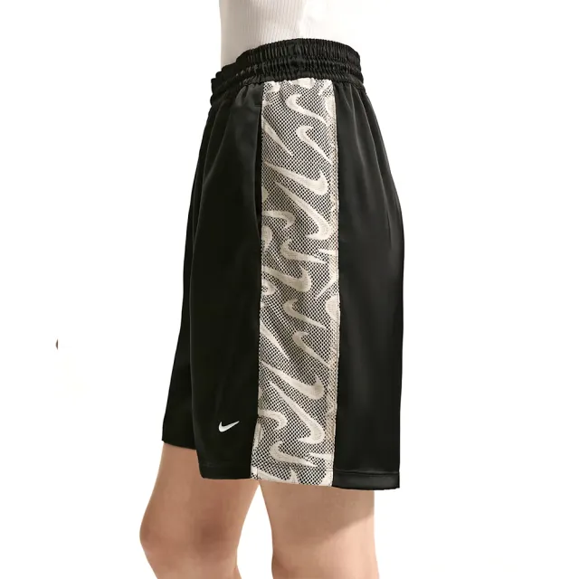【NIKE 耐吉】As W Nk Chill Wvn Lace Short 女款 黑色 寬鬆 中腰 短褲 IM8386-010