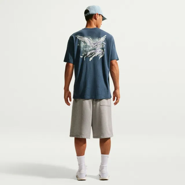 【NIKE 耐吉】AS U NSW RETRO FLAIR TEE 男 短袖上衣 T恤 運動 休閒 落肩 寬鬆 藍(IW1196410)