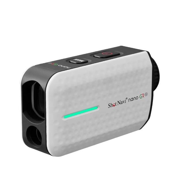 日本製 Shot Navi nano GR + PLUS 雷射測距儀 高爾夫測距儀 珍珠白