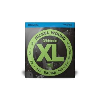 D’Addario 電貝斯弦 EXL165 XL Nickel Wound 45-105 (原廠公司貨 商品品質有保證)