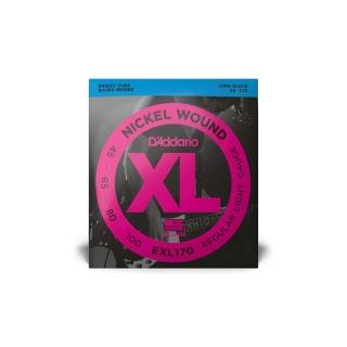 D’Addario 電貝斯弦 EXL170 XL Nickel Wound 45-100 (原廠公司貨 商品品質有保證)