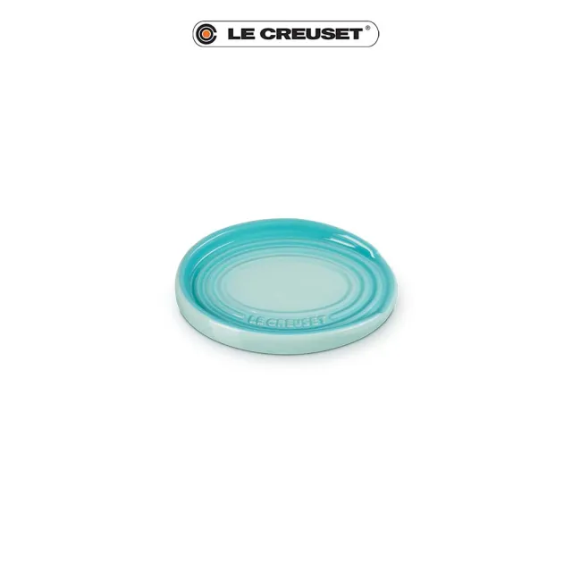 【Le Creuset】瓷器橢圓鏟座盤(薄荷綠/薰衣草 2色選1)