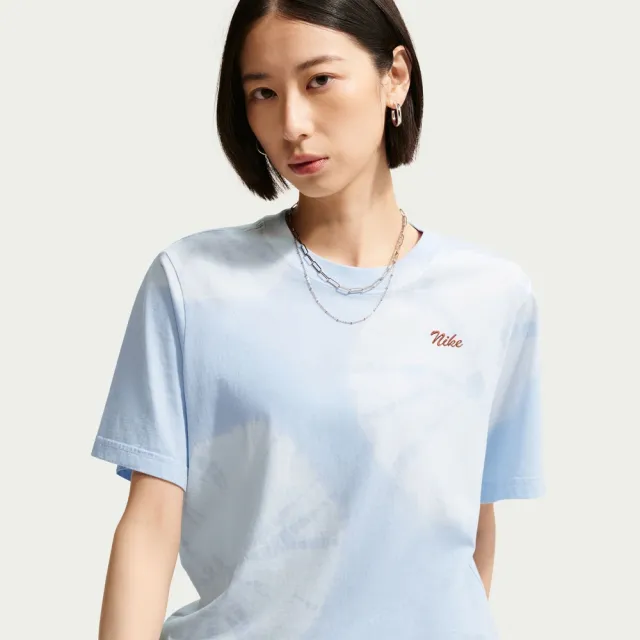 【NIKE 耐吉】AS W NSW SS TEE 女 短袖上衣 T恤 寬鬆 藍(IW1212407)