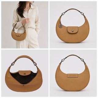 【LONGCHAMP】Le Pliage Xtra 牛皮 半月包