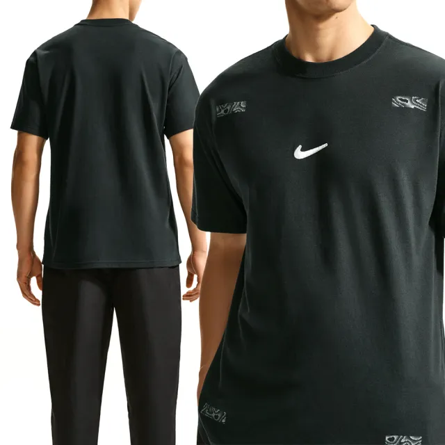 【NIKE 耐吉】As U Nsw Tee Lse Reflective Sh 短袖 男款 黑色 運動 休閒 IM3758-010